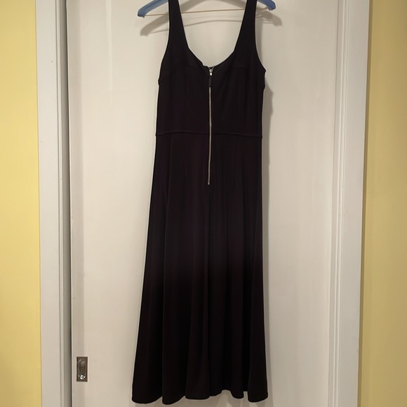 LOFT long-line black dress - Picture 5 of 8